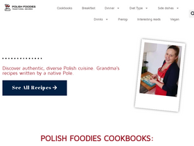'polishfoodies.com' screenshot