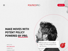 'politicopro.com' screenshot