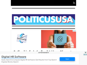 'politicususa.com' screenshot