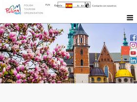 'polonia.travel' screenshot