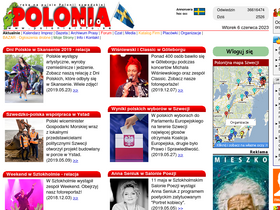 'poloniainfo.se' screenshot