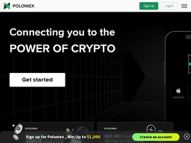 'poloniex.com' screenshot