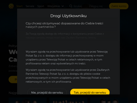 'polsatgo.pl' screenshot