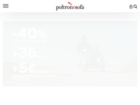 'poltronesofa.com' screenshot
