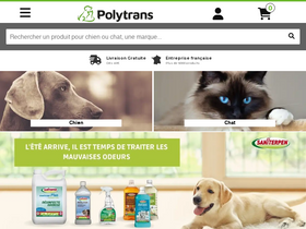 'polytrans.fr' screenshot
