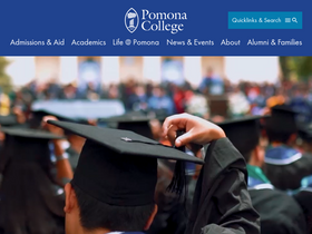 'pomona.edu' screenshot