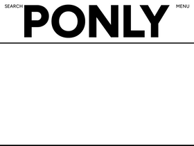 'ponly.com' screenshot