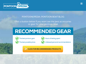 'pontoonopedia.com' screenshot