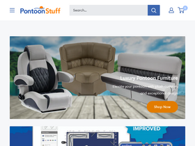 'pontoonstuff.com' screenshot