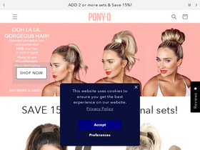 'ponyo.com' screenshot