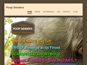 'poopsenders.com' screenshot