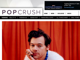 'popcrush.com' screenshot