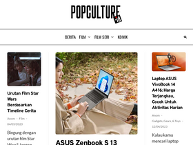 'popculture.id' screenshot
