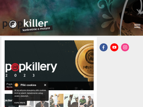 'popkiller.pl' screenshot