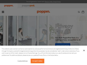 'poppin.com' screenshot
