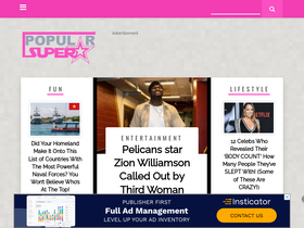 'popularsuperstars.com' screenshot