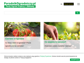 'poradnikogrodniczy.pl' screenshot