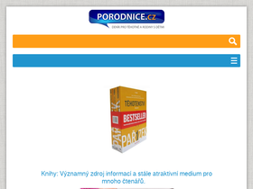 'porodnice.cz' screenshot