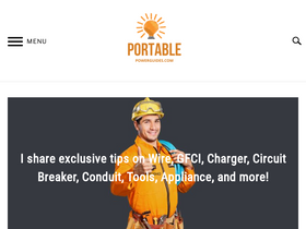 'portablepowerguides.com' screenshot