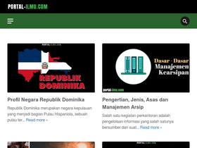 'portal-ilmu.com' screenshot