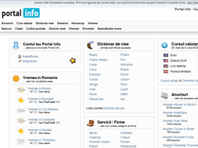 'portal-info.ro' screenshot