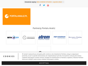 'portalanaliz.pl' screenshot