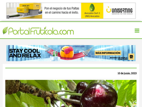 'portalfruticola.com' screenshot