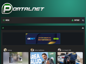 'portalnet.cl' screenshot