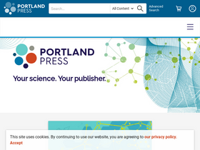 'portlandpress.com' screenshot