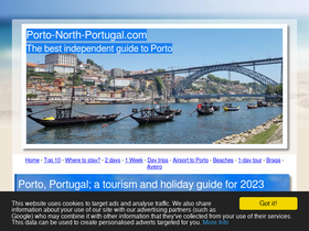 'porto-north-portugal.com' screenshot