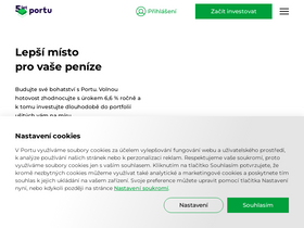 'portu.cz' screenshot