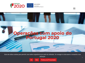 'portugal2020.pt' screenshot