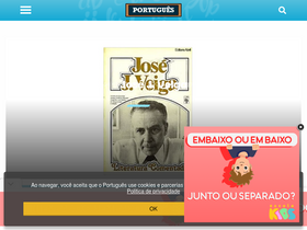 'portugues.com.br' screenshot