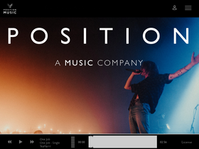 'positionmusic.com' screenshot