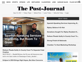 'post-journal.com' screenshot