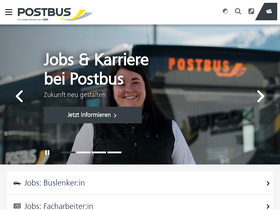 'postbus.at' screenshot