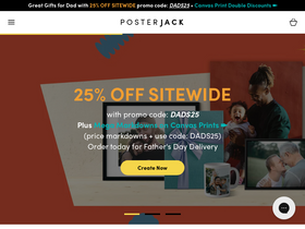 'posterjack.ca' screenshot
