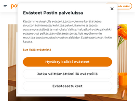'posti.fi' screenshot