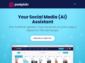 'postpickr.com' screenshot