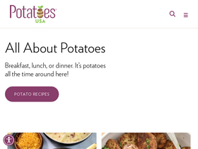 'potatogoodness.com' screenshot