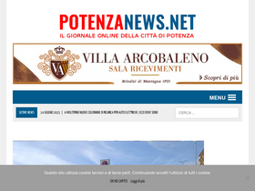 'potenzanews.net' screenshot