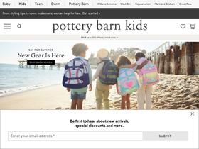 'potterybarnkids.com' screenshot