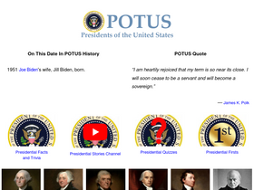 'potus.com' screenshot