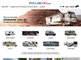 'poulsborv.com' screenshot