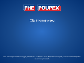 'poupex.com.br' screenshot