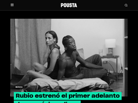 'pousta.com' screenshot