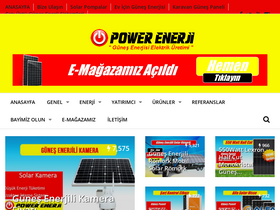 'powerenerji.com' screenshot