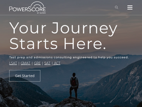'powerscore.com' screenshot