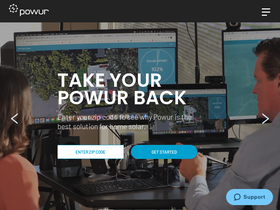 'powur.com' screenshot