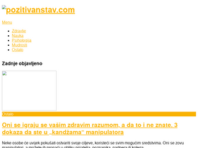 'pozitivanstav.com' screenshot